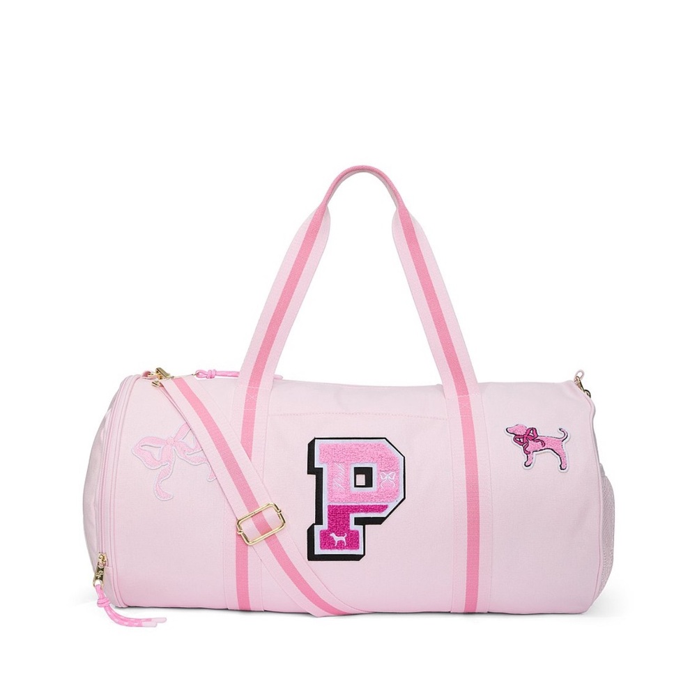 Victoria’s Secret LOVE-SHACK FANCY X PINK Duffle! NEW!!!!!!!!✈️❤️